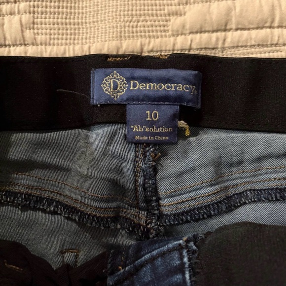 Democracy skinny “ab”solution jeans size 10 - Picture 3 of 3